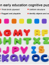 Alphabets Capital Letter Board Letter Puzzles Exercise Number Puzzles for Children - Image 4